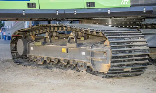 Snabbschakt Xcmg Xe270 Gravmaskin Bandgravare Ntp Band Underrede Entrack DSC06281