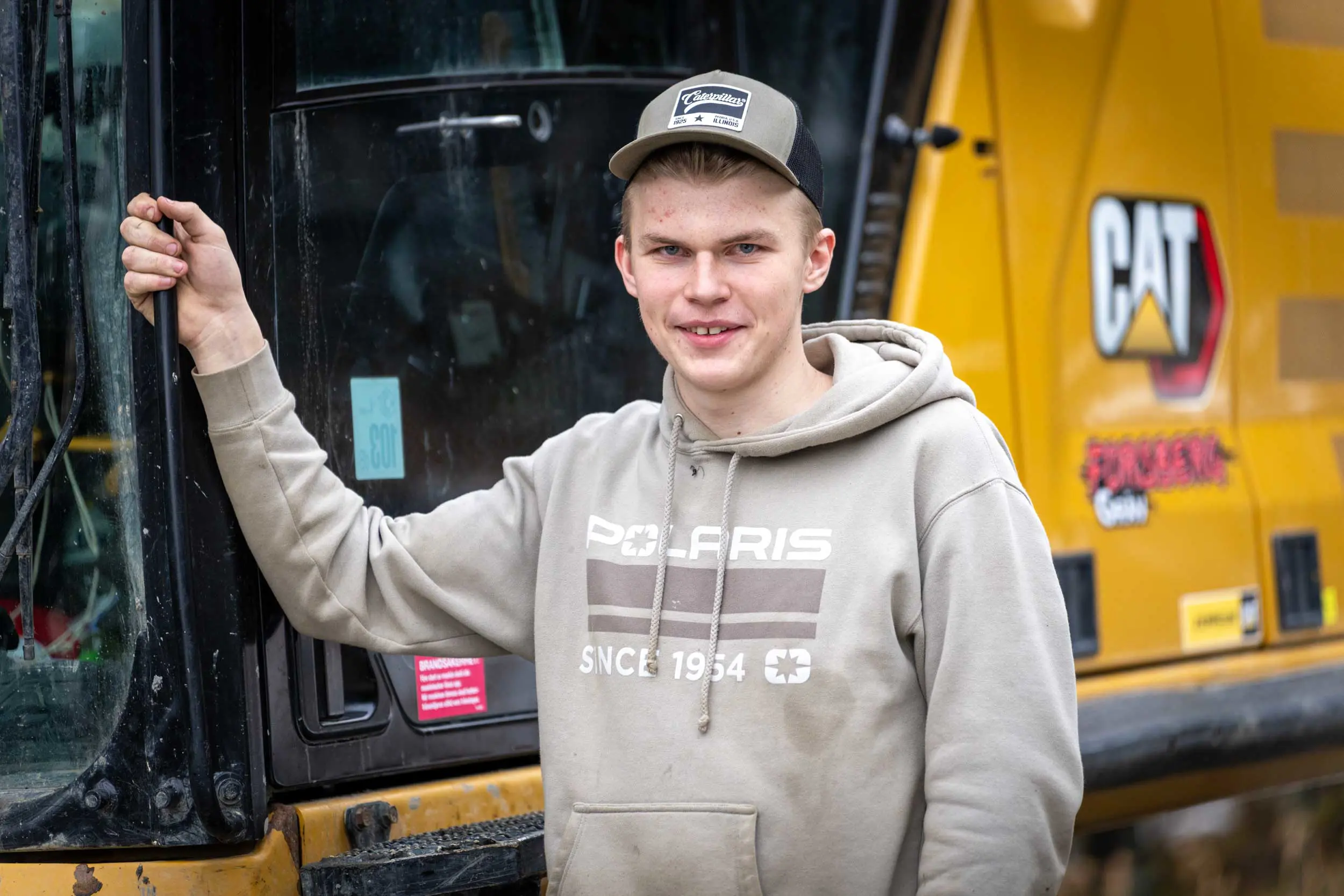 Cat 330 Grävmaskin Ntp Underrede Entrack DSC03358 1 Webb