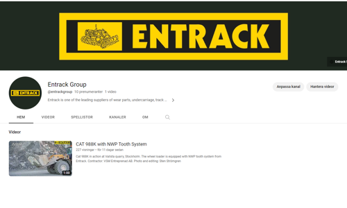 Youtube Entrack
