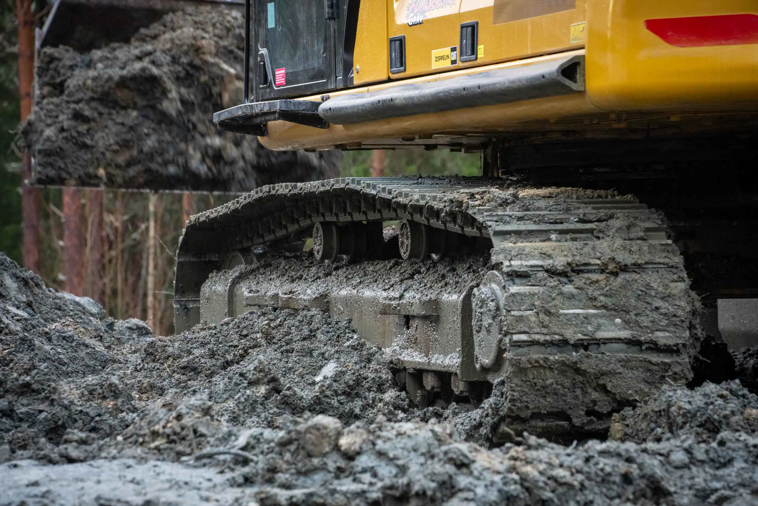 Cat 330 Grävmaskin Ntp Underrede Entrack DSC03190 1 Webb